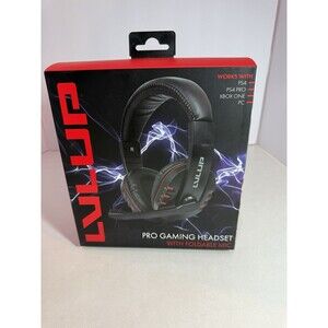 LVLUP Pro Gaming Headset Foldable Mic LU731 Wired PS4 Xbox One PC Universal